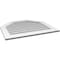 Ekena Millwork Octagonal Top Surface Mount PVC Gable Vent w/ 3-1/2"W x 1"P Standard Frame, 34"W x 30"H GVPOT34X3001SN - alternate 5